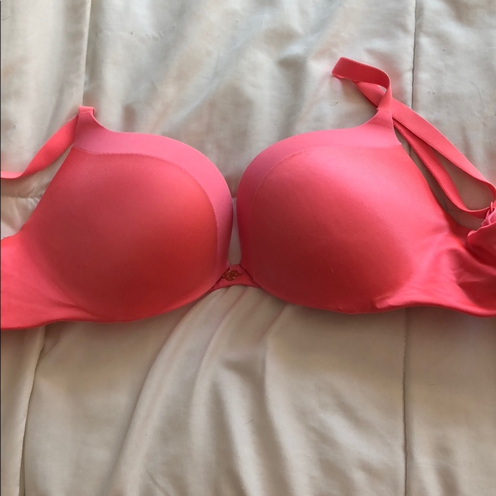 Pink bra